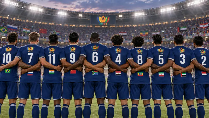⚽️🌎 Asesor de Putin compara a los once del BRICS con un equipo de fútbol que juega con eficacia en el campo internacional 🇷🇺