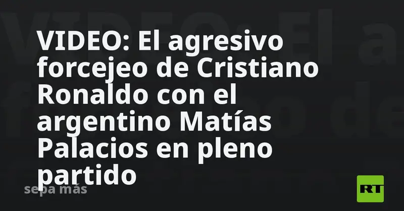 🔥🏆 ¡CR7 vs. Palacios: El forcejeo brutal que sacudió el Al-Nassr en su derrota 4-0 ante el Al-Ain! 😱💥