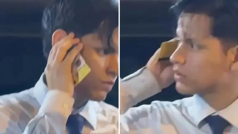 😂🇻🇪 ¡Insólito en Guayaquil! Un ebrio intenta llamar a su abogado con una tarjeta de débito y el video se vuelve viral