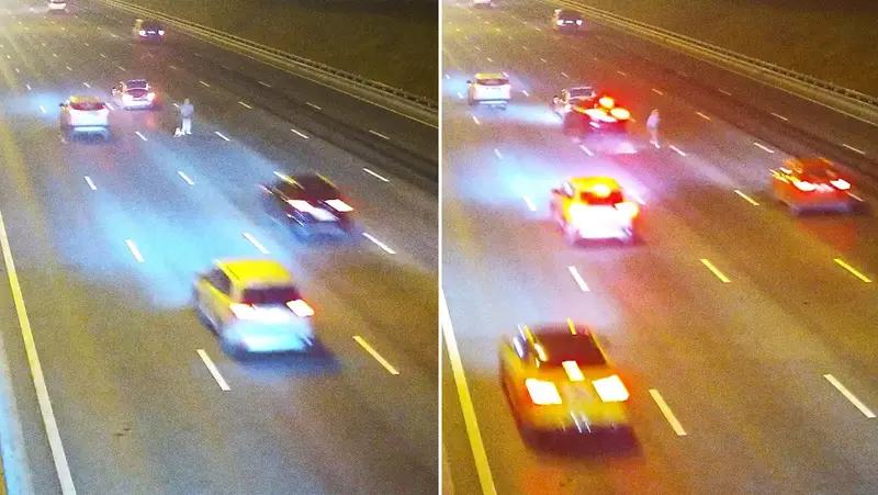 🚗💨 ¡MARACAIBO EN ALERTA! 😱 Momento de terror: ¿Suerte o milagro? Mujer evita tragedia en la ruta por un pelo tras fallar su auto en plena vía