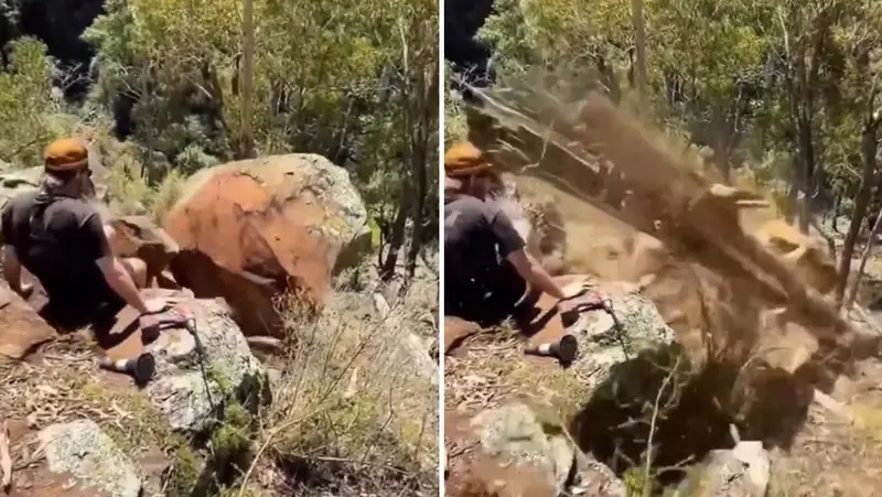 🌳😱 ¡Milagro en cámara! Tronco volador casi decapita a hombre en Maracaibo
