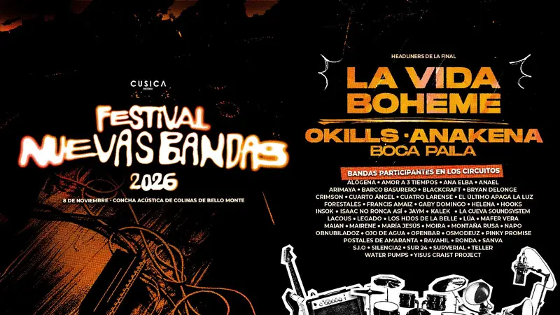 🎸✨ ¡Regresa el Festival Nuevas Bandas a la Concha Acústica tras 20 años! 🎶🔥