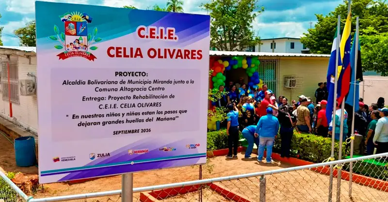 🌟 ¡RENACE EL CEI CELIA OLIVARES EN LA COL! 🏫✨ Luis Caldera inaugura obra renovada para 72 infantes