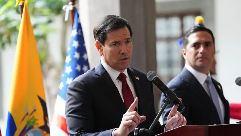 🌊🔍 Rubio esquiva preguntas sobre presuntos ataques encubiertos de la CIA en aguas de Ecuador