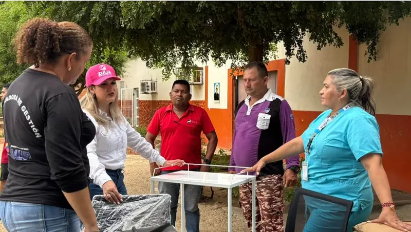 🌟 ¡SALUD MENTAL CON DIGNIDAD! 🌟 Primera Dama Roselyn López de Caldera dota de equipos al Centro Psiquiátrico ‘La Sierrita’ en Zulia