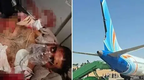 🔴✈️ ¡Terror en los cielos! Copiloto ataca con hacha en vuelo de Flydubai para estrellar avión