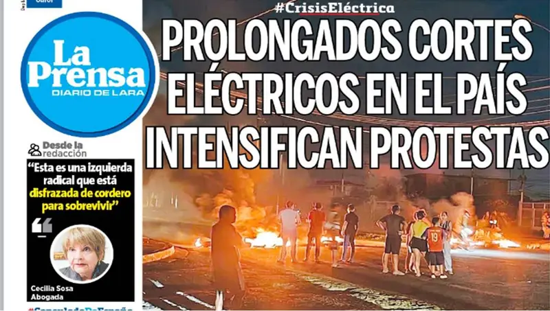 🔥🌙 ¡TRES NOCHES DE PROTESTAS EN LLAMAS! Marabinos y venezolanos claman fin a la ‘tortura eléctrica’ en todo el país 🌍⚡