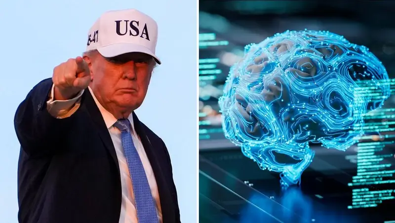 🇺🇸🤖 Trump revela la ventaja de EE.UU. sobre China en IA y su postura ante los riesgos 🚀