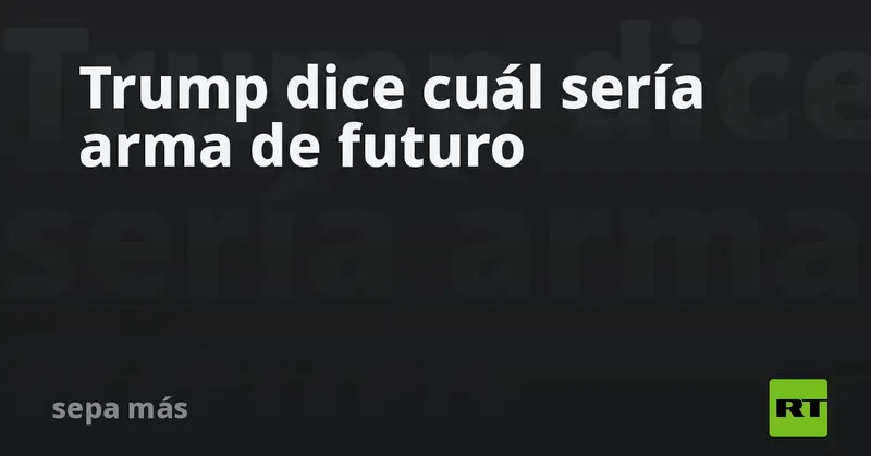 🔥💥 Trump revela: ¡Los láseres serán el ‘arma del futuro’ y podrían ahorrarle a EE.UU. millones en misiles Patriot! 💰🌍