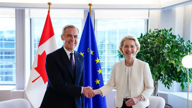 🌍🇨🇦 ¡Ursula von der Leyen lanza bomba en la UE: Canadá podría ser el primer ‘miembro asociado’… ¡pero nadie sabe qué es! 💥