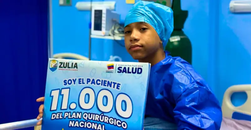 ✨🏥 ¡Zulia hace historia! Jeremías, el niño que simboliza las 11.000 cirugías del Plan Nacional ✨
