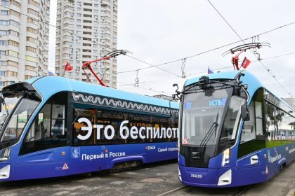 Rusia pone en marcha su primer tranvía sin conductor