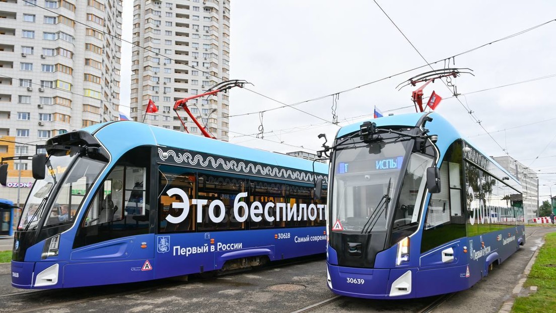 Rusia pone en marcha su primer tranvía sin conductor