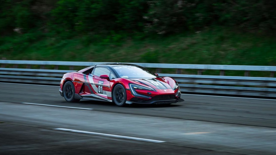 El superdeportivo eléctrico chino que acaba de romper el récord mundial de velocidad (VIDEO)