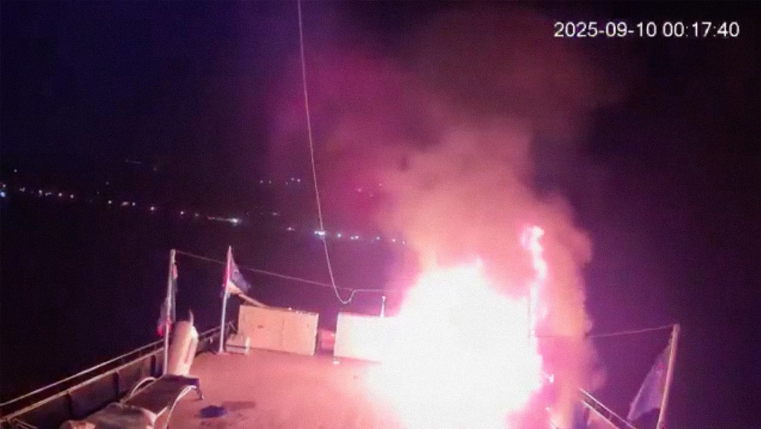 La flotilla de ayuda a Gaza denuncia el segundo ataque de dron contra un barco suyo