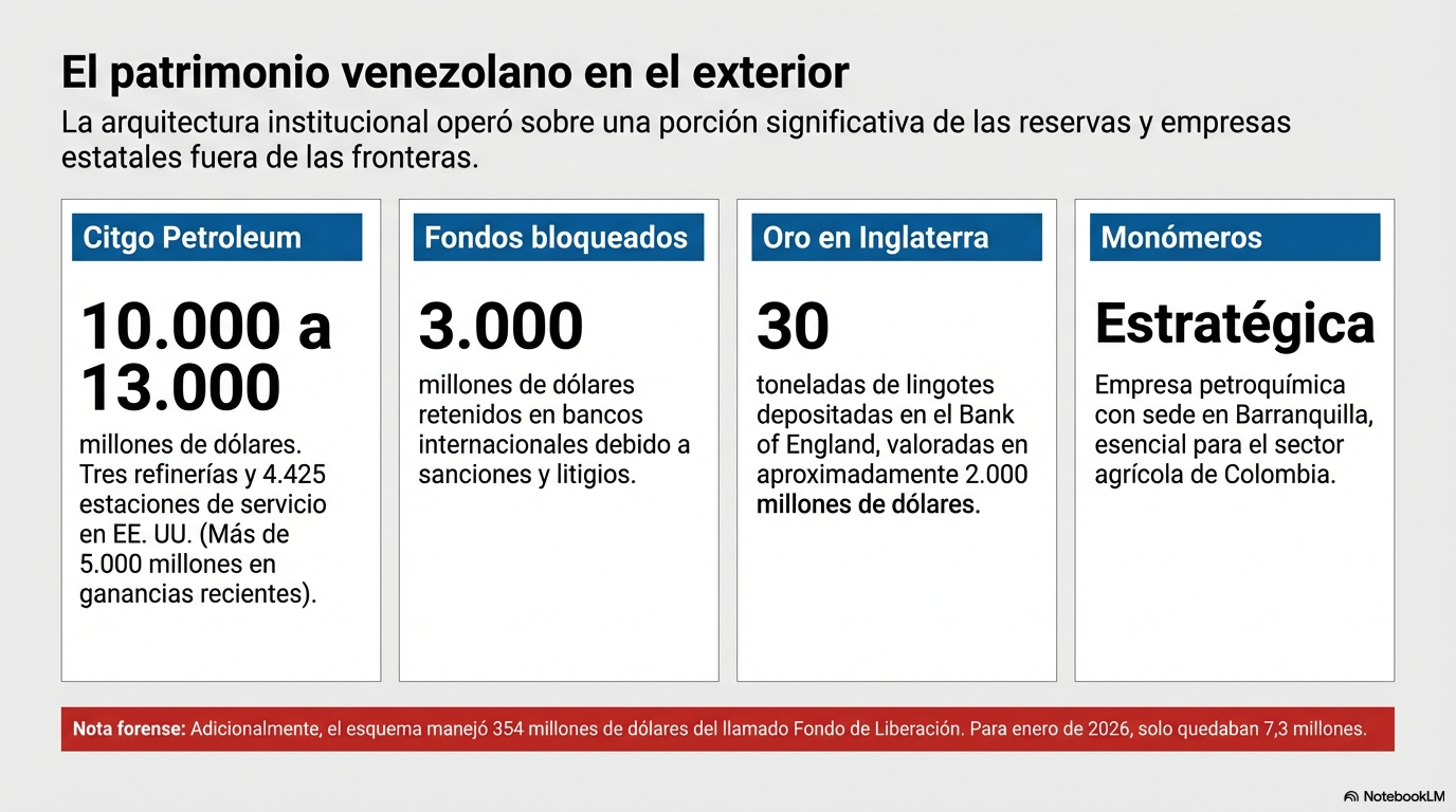 El patrimonio venezolano en el exterior