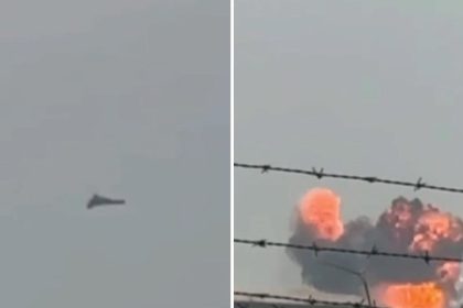 VIDEO: Momento del impacto directo de un dron sobre una base estadounidense en Baréin