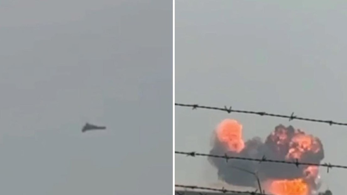 VIDEO: Momento del impacto directo de un dron sobre una base estadounidense en Baréin