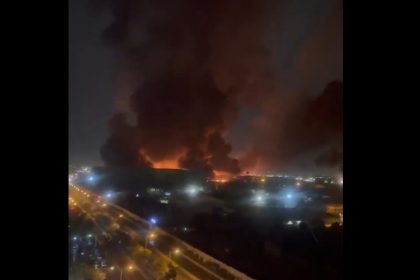 VIDEO: Arde un aeropuerto en la capital iraní tras ataque de EE.UU. e Israel