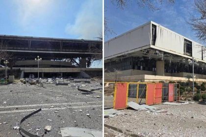 "¿Algún comentario de la FIFA o el COI?": Irán muestra un estadio destruido por EE.UU. (FOTOS)