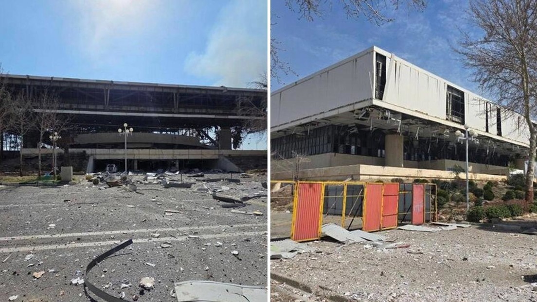"¿Algún comentario de la FIFA o el COI?": Irán muestra un estadio destruido por EE.UU. (FOTOS)
