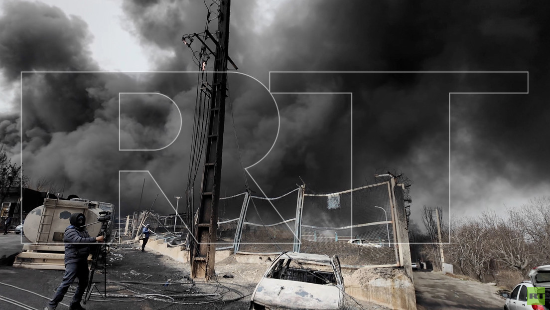 Humo tóxico cubre Teherán: así quedaron depósitos de petróleo bombardeados por Israel (VIDEO)