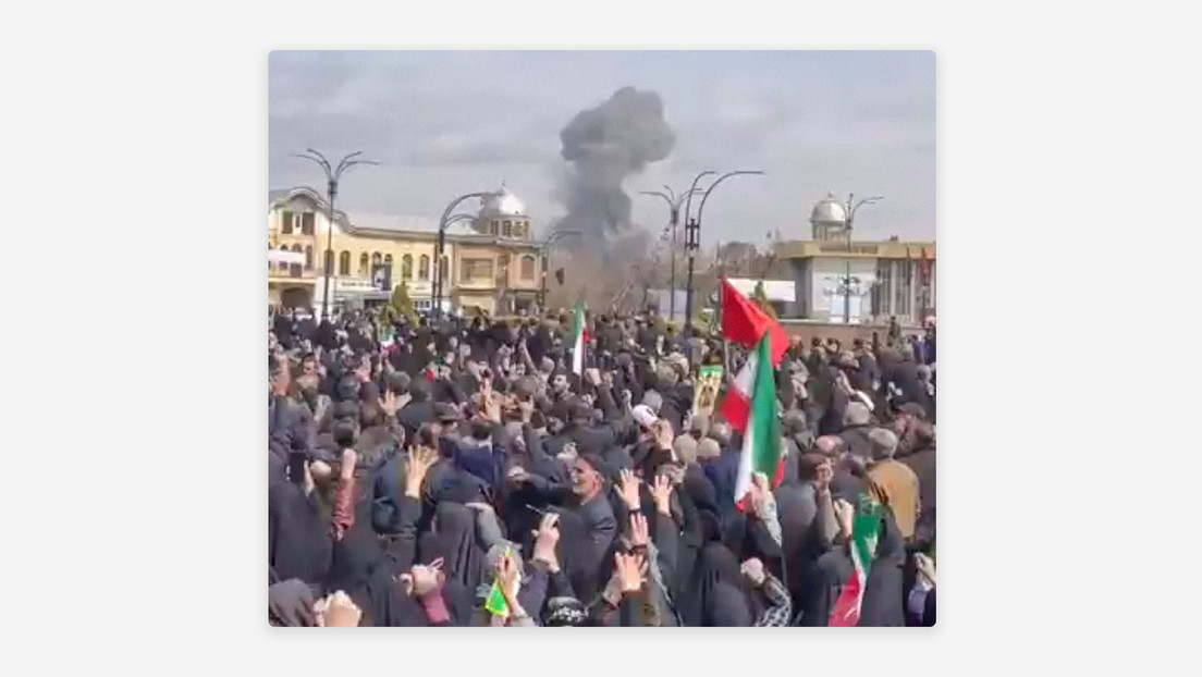 "Muerte a EE.UU.": Iraníes corean en las calles en medio de un bombardeo (VIDEOS)