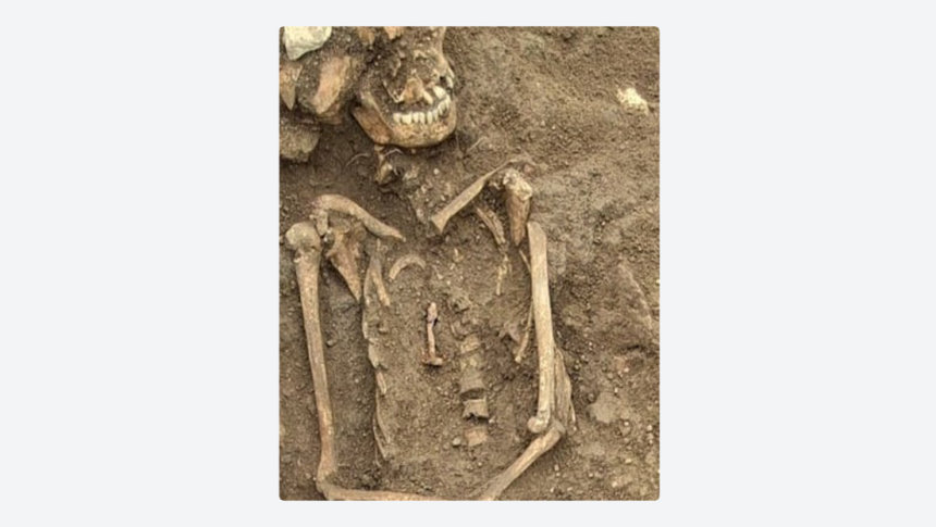 Lo que significan los clavos en el pecho de esqueletos hallados en una necrópolis romana
