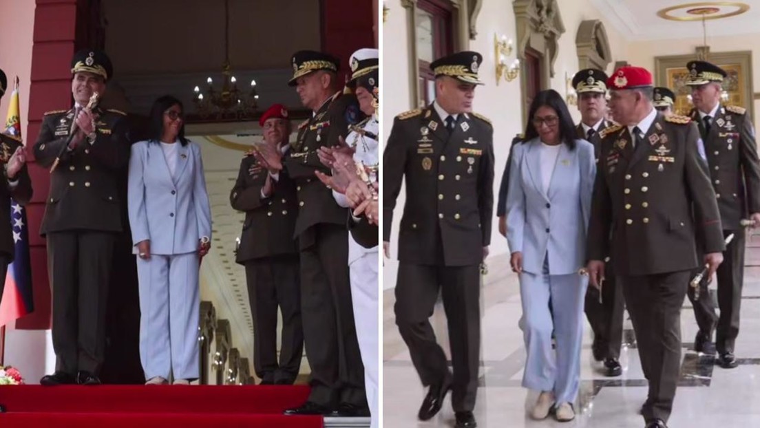 Delcy Rodríguez anuncia el renovado Alto Mando Militar de Venezuela