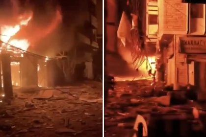 VIDEO: Edificios en llamas en Beirut tras un ataque israelí