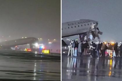 Un avión colisiona con un vehículo en un aeropuerto de Nueva York (FOTO, VIDEO)