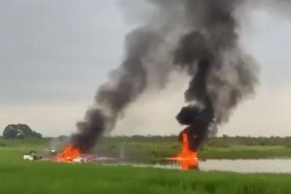 Dos avionetas se estrellan en Ecuador (VIDEO)