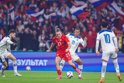 Termina partido amistoso de fútbol entre Rusia y Nicaragua