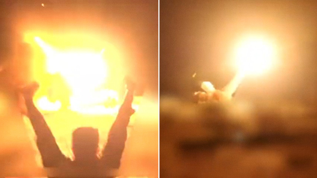 VIDEO: Armada de Irán lanza un ataque con misiles balísticos contra un buque vinculado a Israel