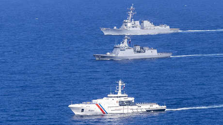 EE.UU. realiza ejercicios navales con aliados que tienen tensiones con China (FOTOS)