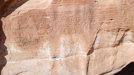 Hallan un raro relieve de hace 5.000 años que muestra el inicio del dominio faraónico en el Sinaí