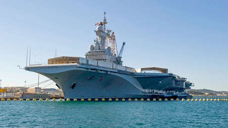 "Absurdas": el Kremlin responde a las acusaciones sobre un dron ruso cerca del portaviones francés