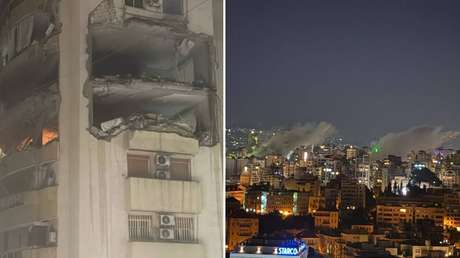 Israel bombardea la capital del Líbano