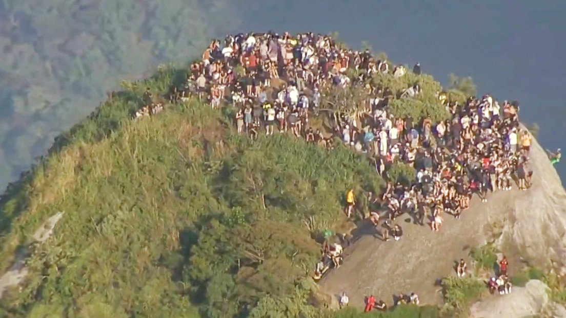 VIDEO: Megaoperación contra pandillas deja a turistas varados en un mirador turístico de Brasil