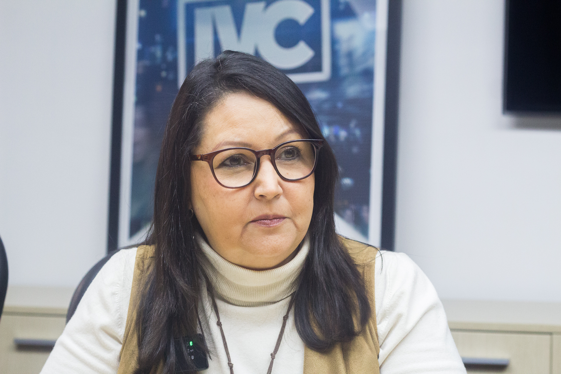  Beatriz O'Higgins, directora de Programación y Adquisiciones de IVC. Foto: Ezequiel Carías | El Nacional