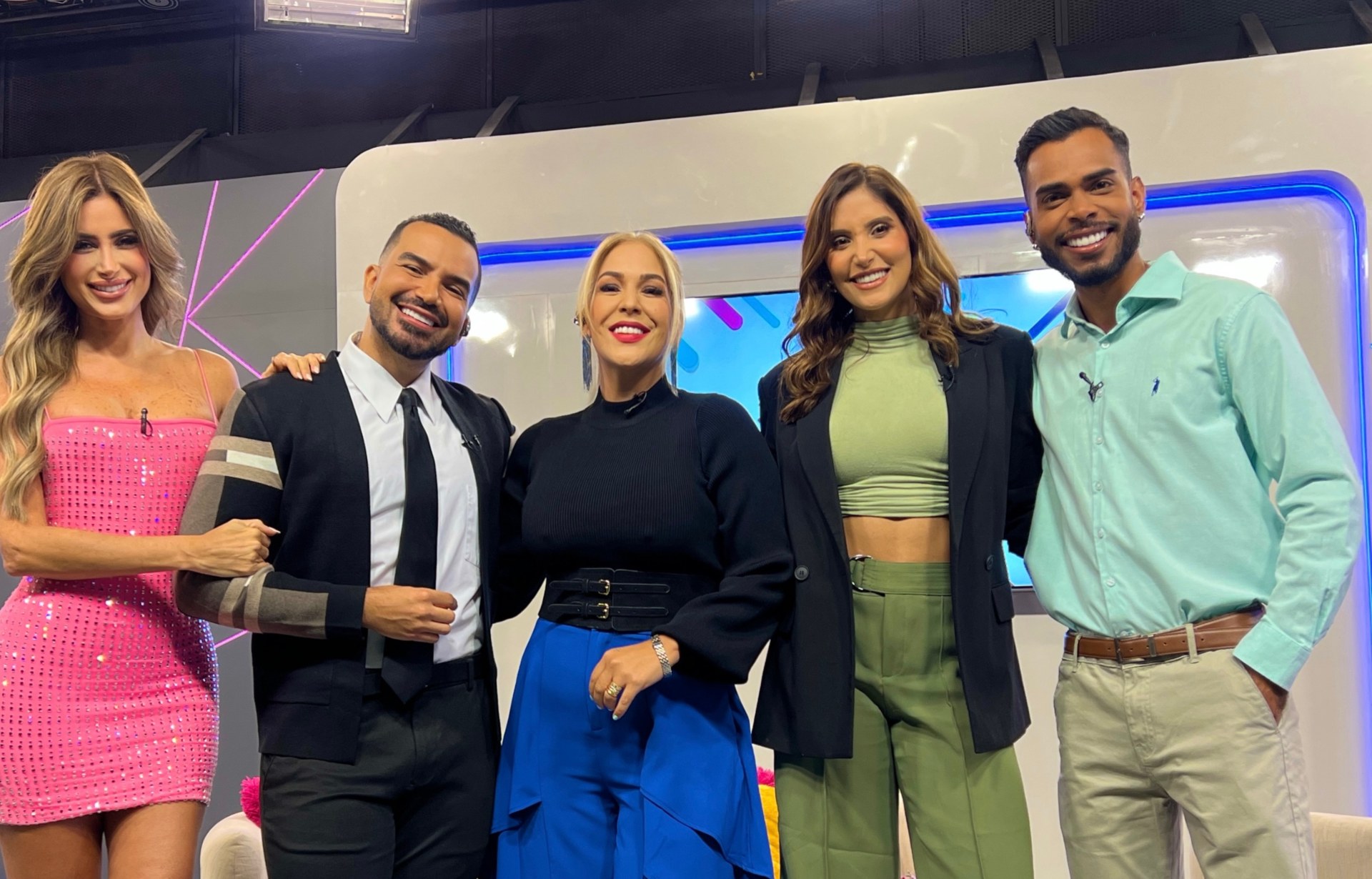 Los nuevos conductores de Zona I desde este 20 de abril. Foto: Cortesía Canal I