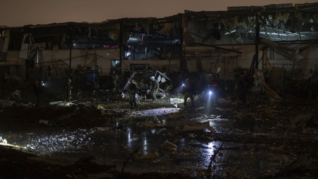 FOTOS: Irán destruye una fábrica de drones israelí