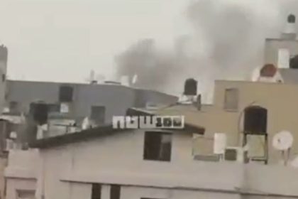 VIDEO: Columnas de humo tras misiles de represalia iraníes en Israel