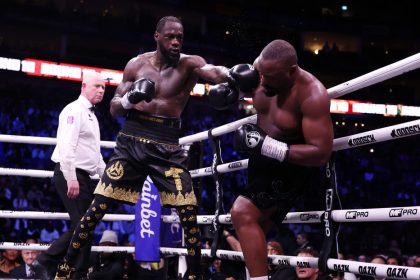 La frase de Deontay Wilder antes del brutal golpe que mandó a su rival a las cuerdas (VIDEO)