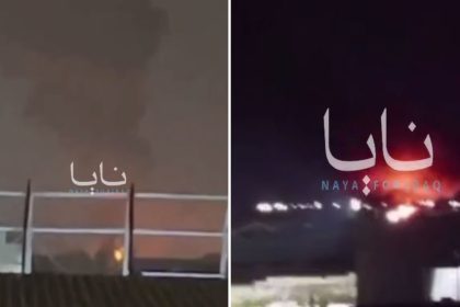 VIDEO: Fuerte incendio en una base de EE.UU. en Irak tras ataque con drones