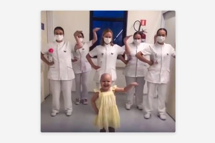 VIDEO: La pequeña paciente con cáncer que convirtió el dolor en baile