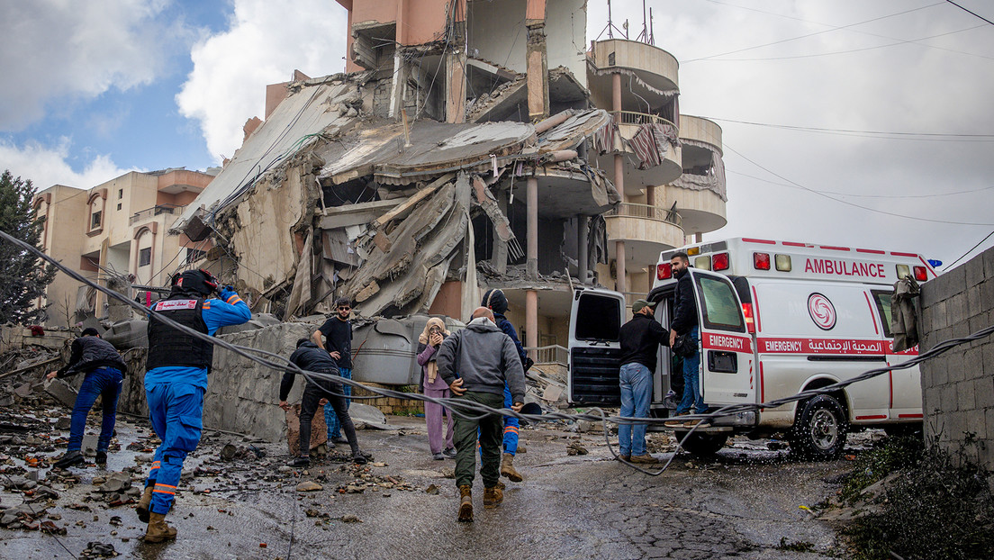VIDEO: El impactante momento en que un bombardeo israelí interrumpe una clase en línea