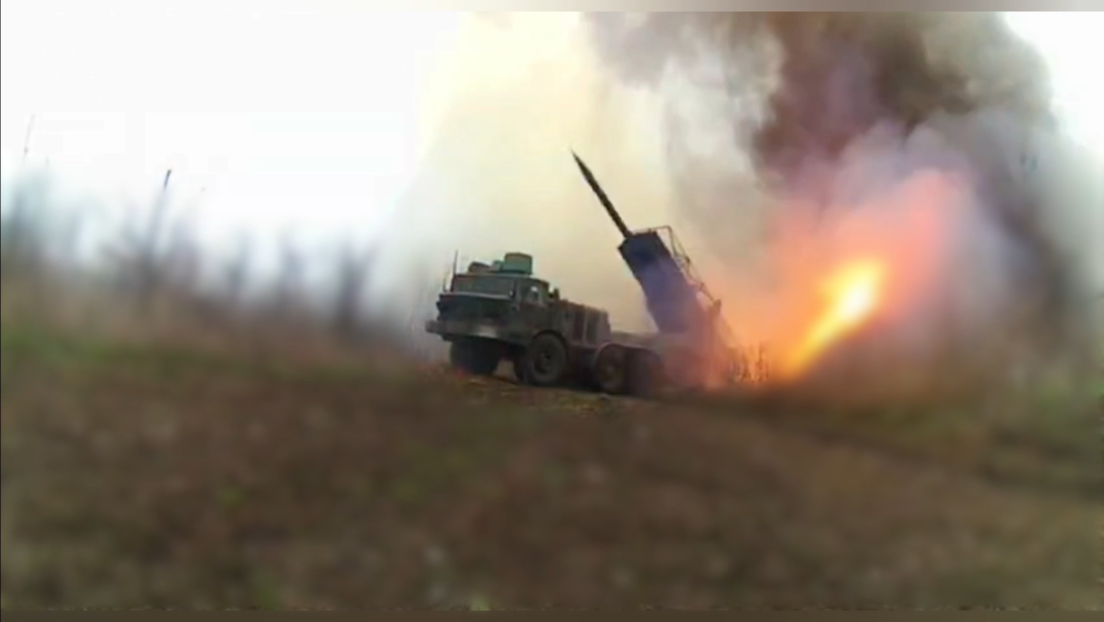 VIDEO: El 'Huracán' ruso interrumpe la rotación de unidades ucranianas