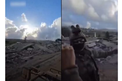 VIDEO: Soldados israelíes celebran mientras exhiben poblados en ruinas en el Líbano