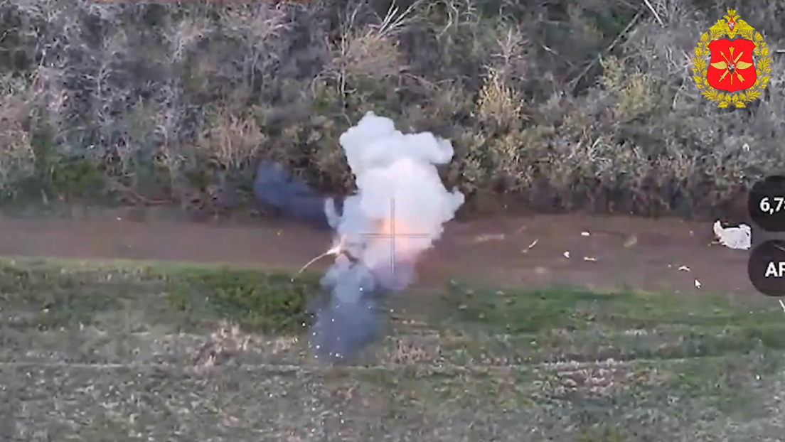 VIDEO: Drones rusos aplastan posiciones enemigas